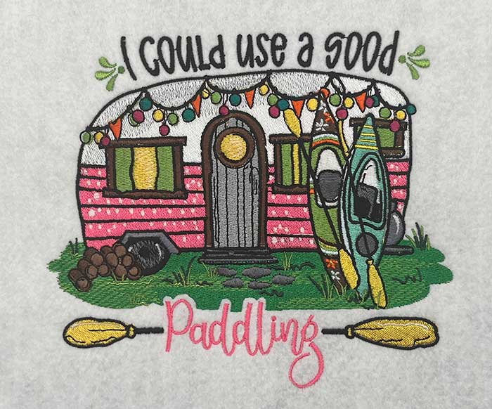 AMSL_GoodPaddling | Embroidery Legacy good paddling embroidery design