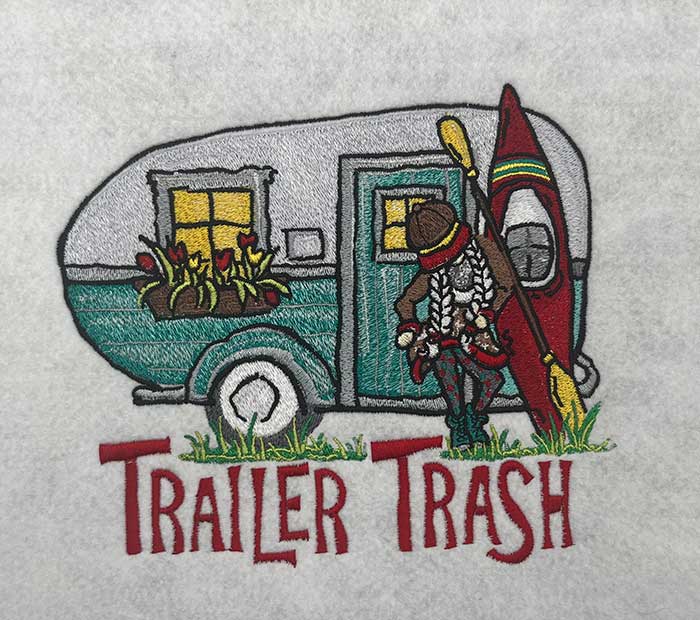 AMSL_TrailerTrash | Embroidery Legacy trailer trash embroidery design