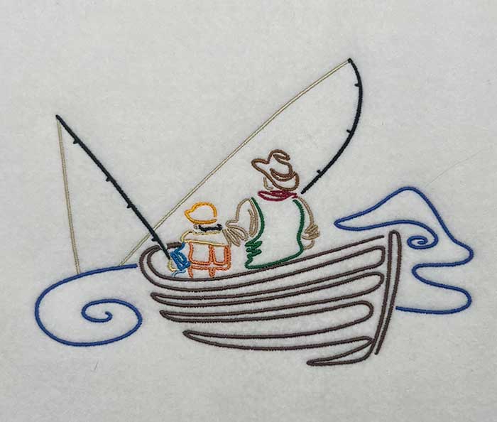 FishingDay-04 | Embroidery Legacy Fishing Day 4 Embroidery design