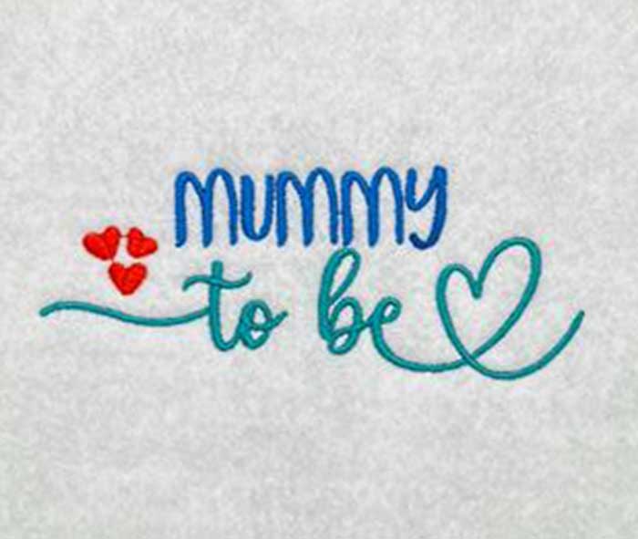 ISPB_MummyToBe | Embroidery Legacy mummy to be embroidery design