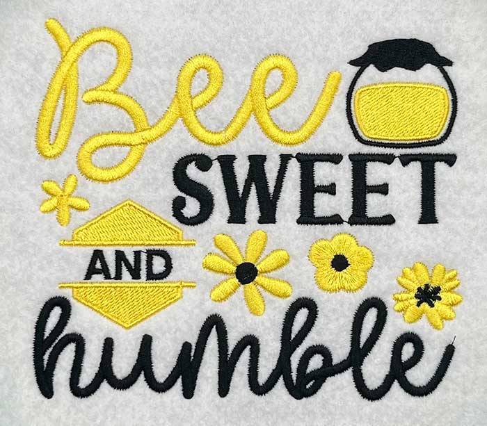 SD-BeeSweet | Embroidery Legacy bee sweet embroidery design
