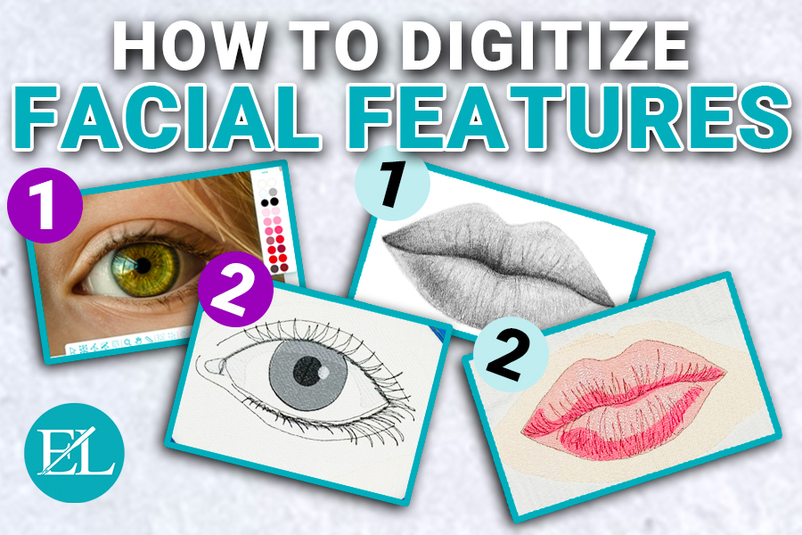 digitizing facial features embroidery