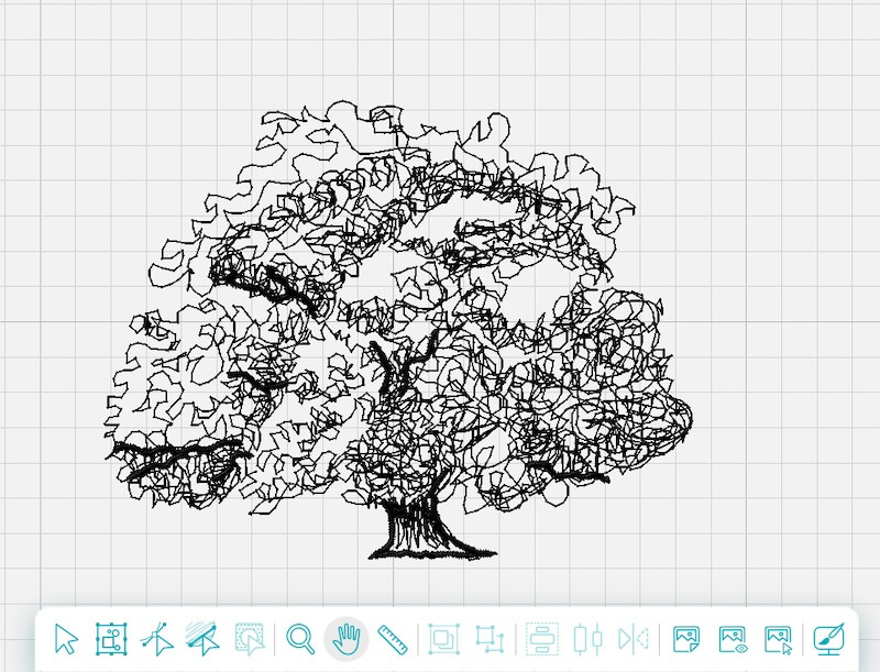 nature blog doodled tree