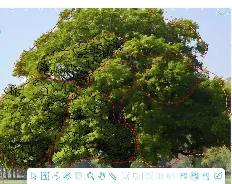 nature blog filling tree texture