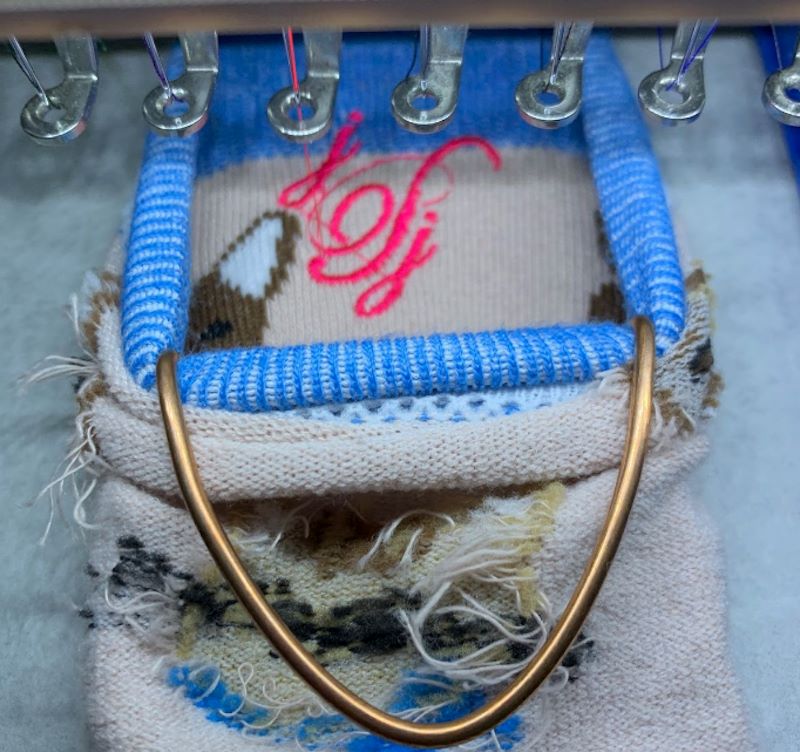 stitching sock aid