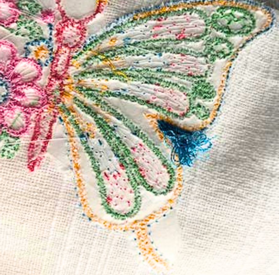 Bird Nest in Embroidery