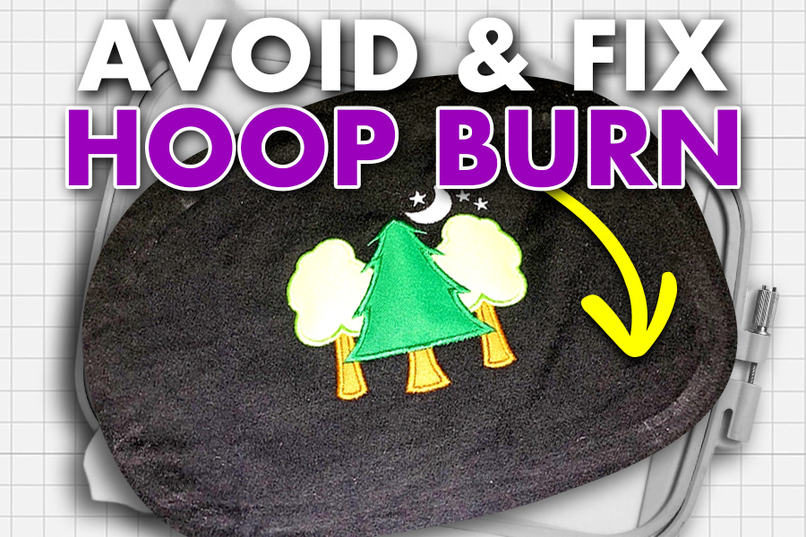 avoid and fix hoop burn banner