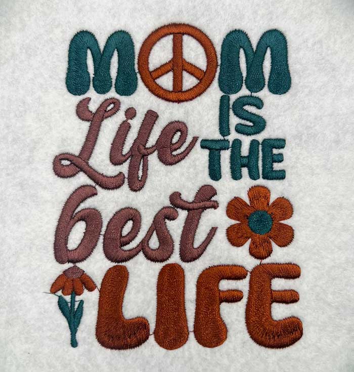 SD-MomLife | Embroidery Legacy mom life best life embroidery design