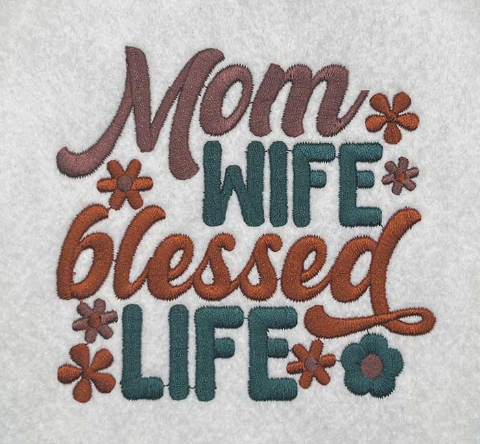 SD-MomWifeBlessed | Embroidery Legacy mom wife embroidery design