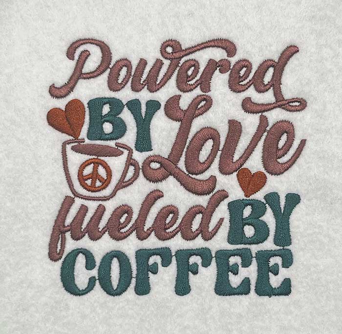 SD-PoweredByLove | Embroidery Legacy powered by love embroidery design