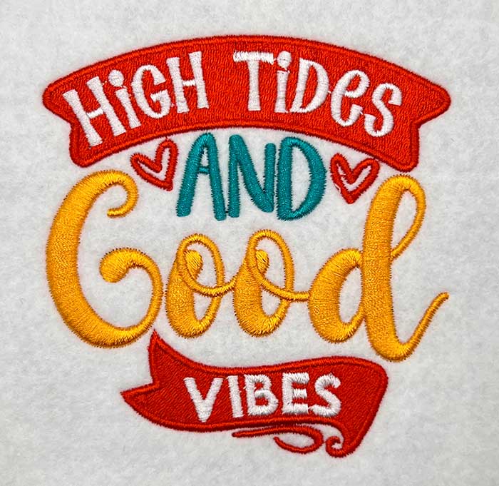 High-Tides-and-Good-Times | Embroidery Legacy High tides embroidery design