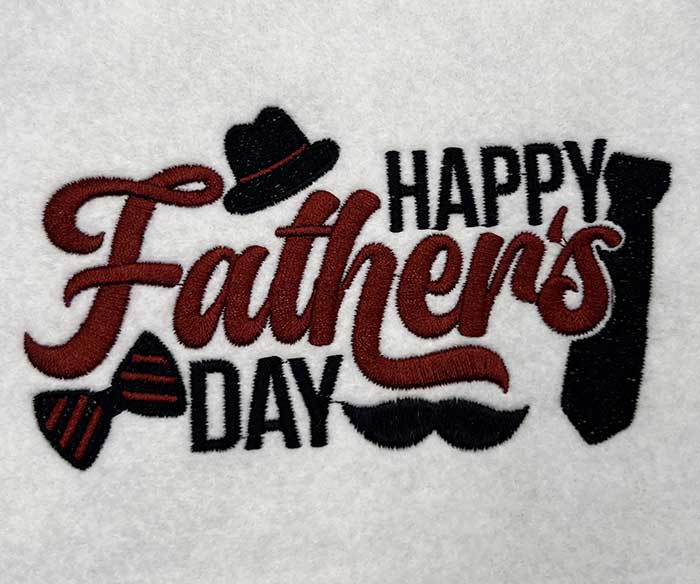 SD-HappyFathersDay | Embroidery Legacy Happy Father's Day embroidery design