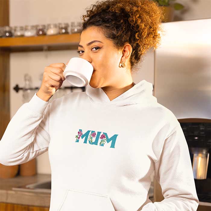 mumsweater | Embroidery Legacy mom floral embroidery design