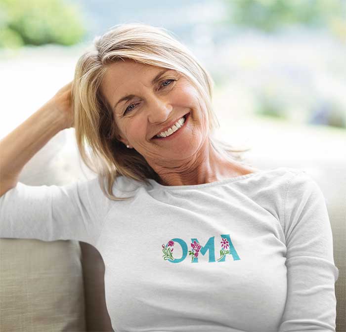 oma | Embroidery Legacy Oma floral embroidery design