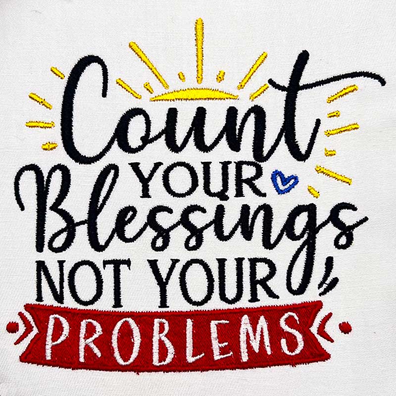ISIB_CountYourBlessings | Embroidery Legacy count your blessings embroidery design