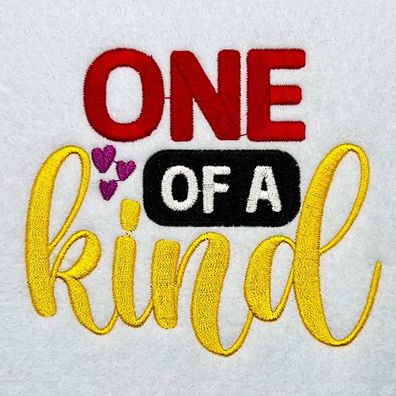 ISBB4_OneKind | Embroidery Legacy one of a kind embroidery design