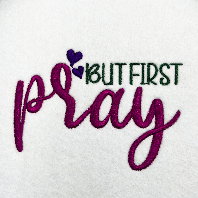 ISCI1_FirstPray | Embroidery Legacy pray embroidery design