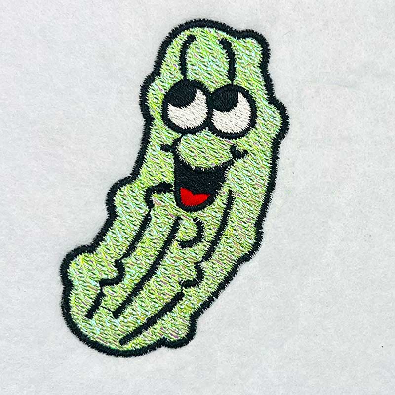 SDRF_Dillicious_Mb | Embroidery Legacy pickle mylar embroidery design