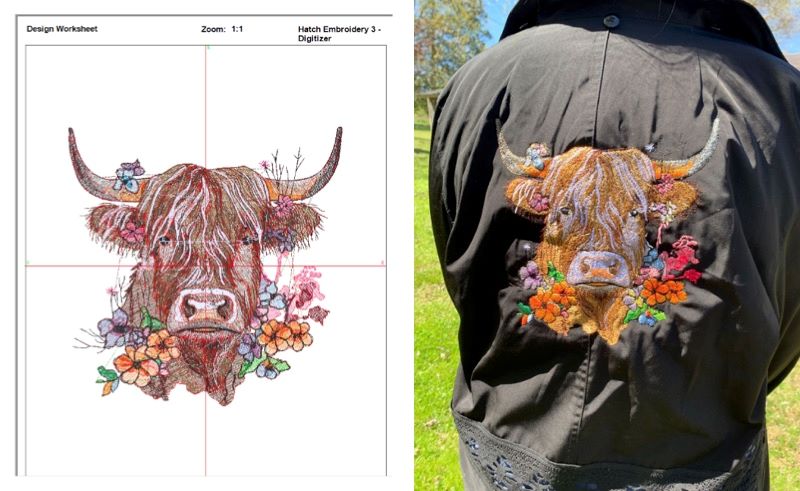 jacket Back Embroidery Designs