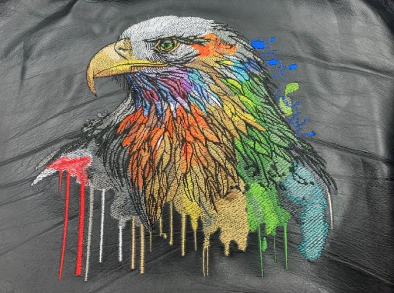 water color eagle