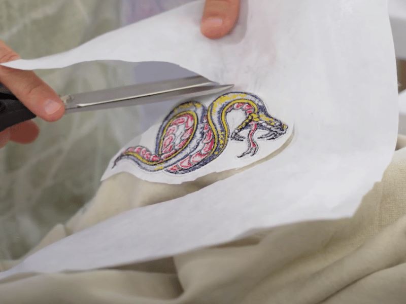 Embroidering Hoodie Step10