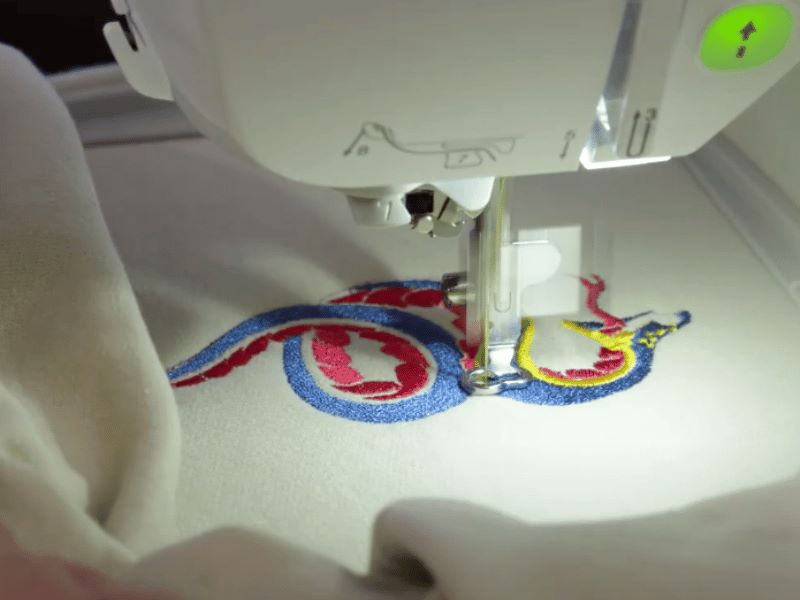 Embroidering Hoodie Step7