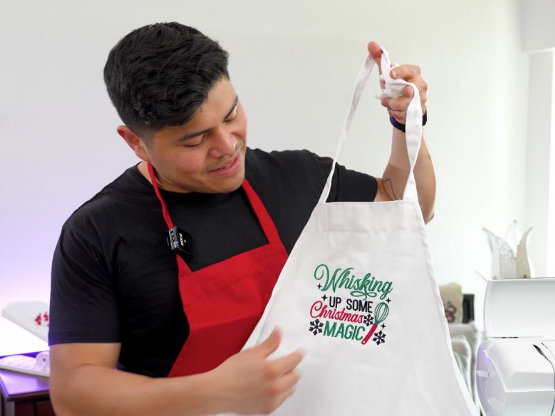 Embroidery Apron