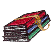 Educational books embroidery design