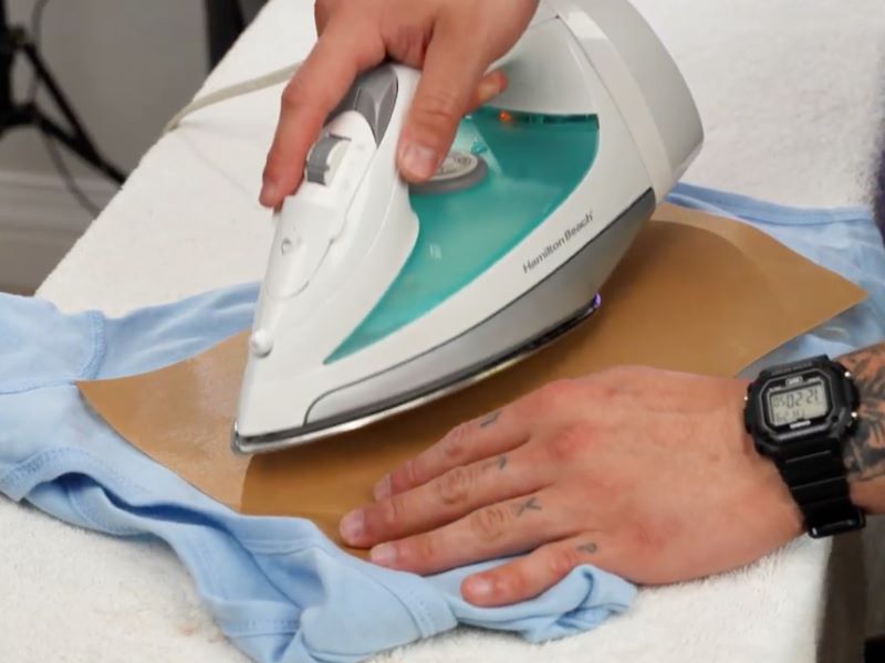 Baby Onesie Iron