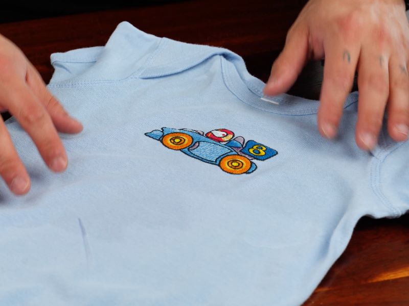 Baby Onesie Laying