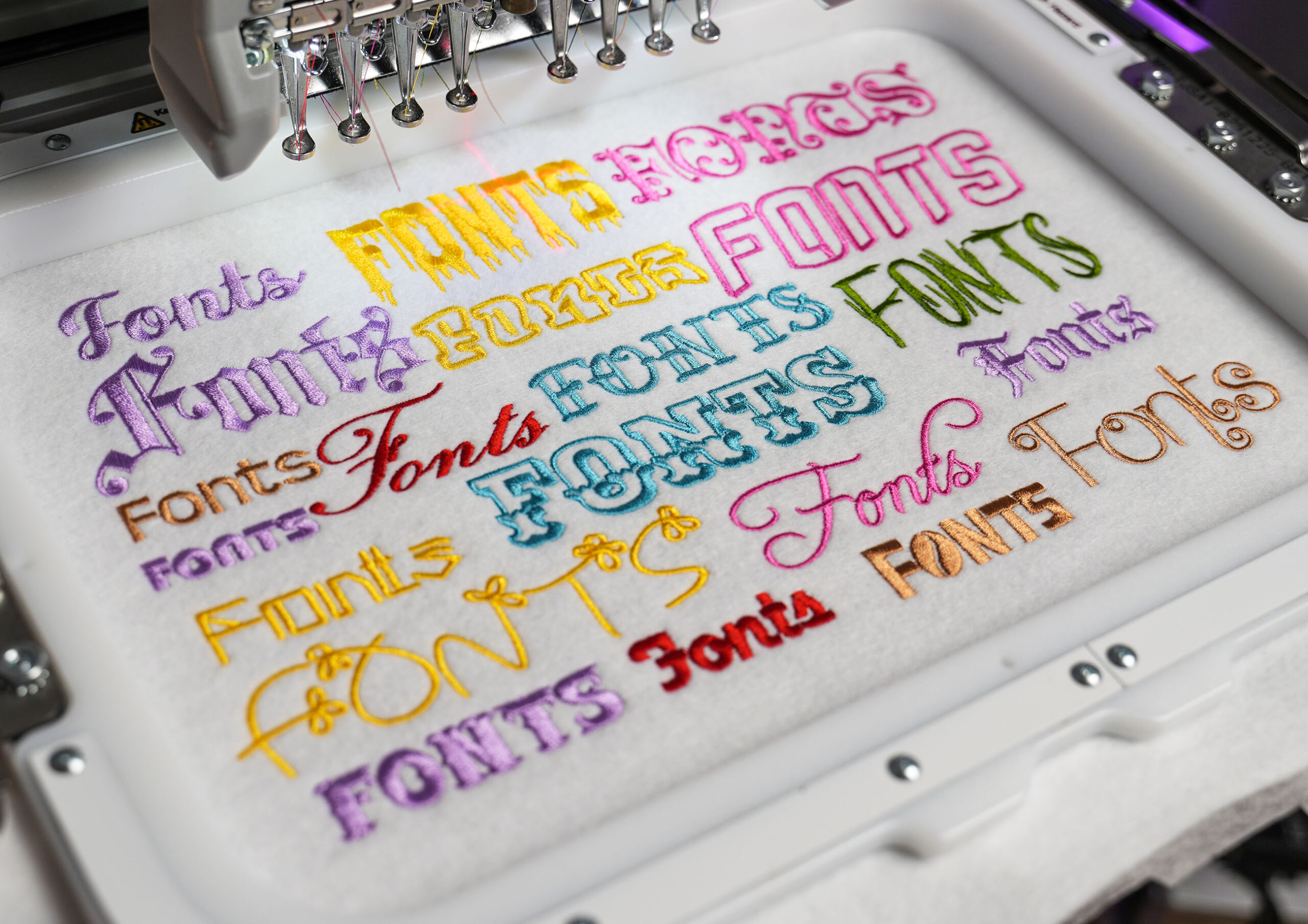 Embroidery Fonts Image
