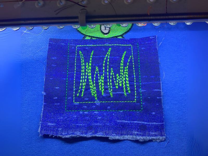 Design Doodler Froggie Pocket Stitch TackDown