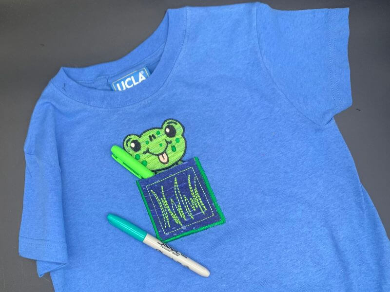Froggie Pocket Design Doodler Tutorial