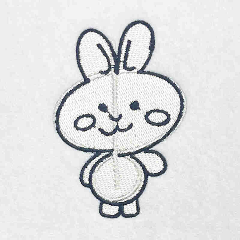 Bunny embroidery design