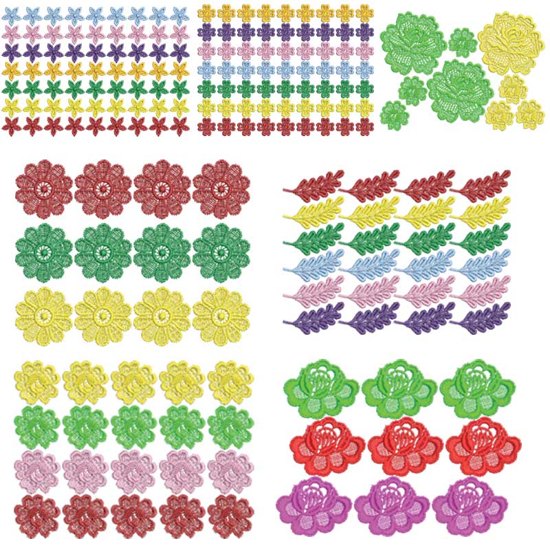 3dFloralDeco3 | Embroidery Legacy 3D Floral Deco freestanding lace embroidery design