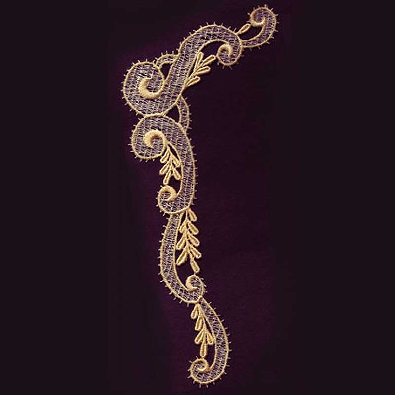 AIML64 | Embroidery Legacy AIML64 vintage lace embroidery design