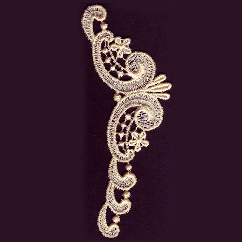 AIML75 | Embroidery Legacy AIML75 vintage lace embroidery design