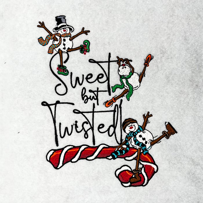 AMFS_SweetTwisted | Embroidery Legacy sweet but twisted embroidery design