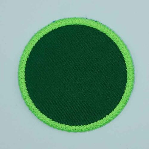 Braided Circles 2 Diy Patch Embroidery Design
