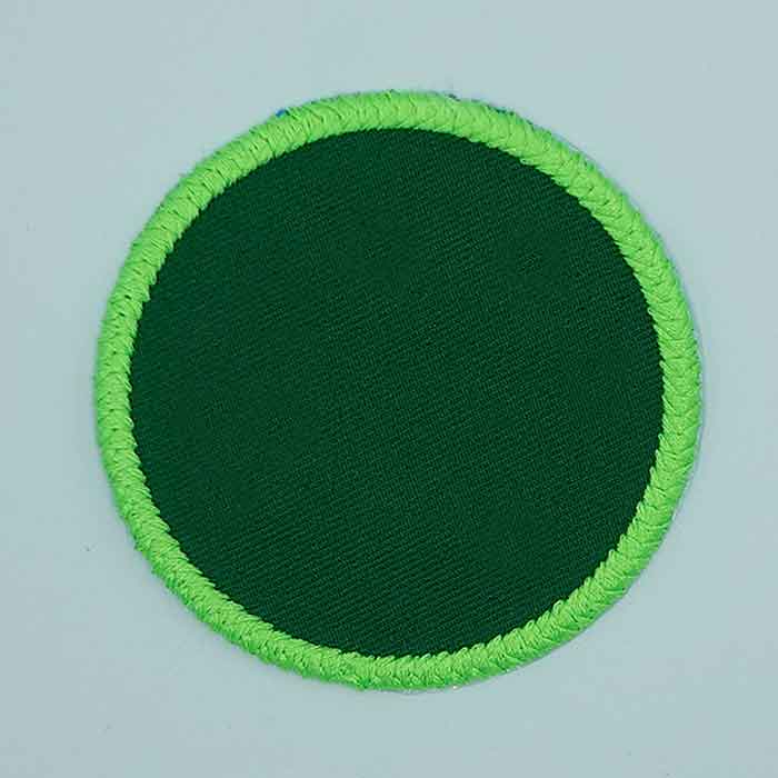 Braided Circles 2 Diy Patch Embroidery Design