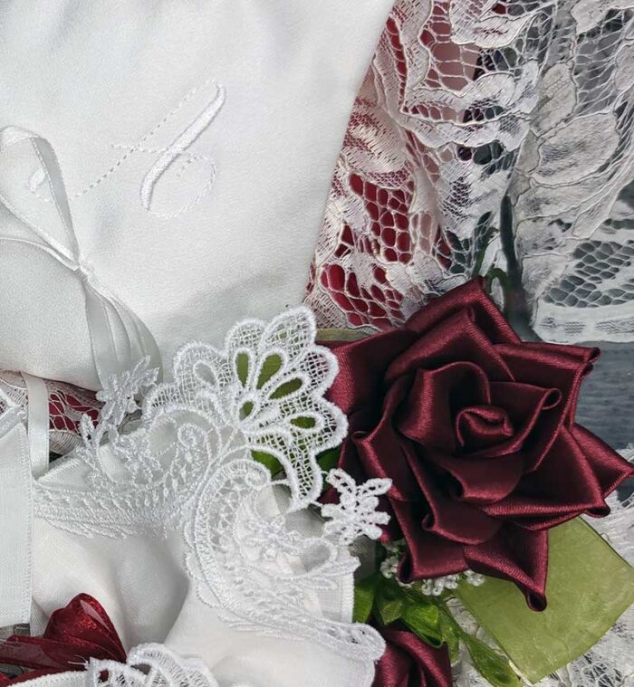 cutwork lace napkin