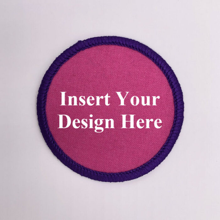 Circle Embroidery Patch Main Image
