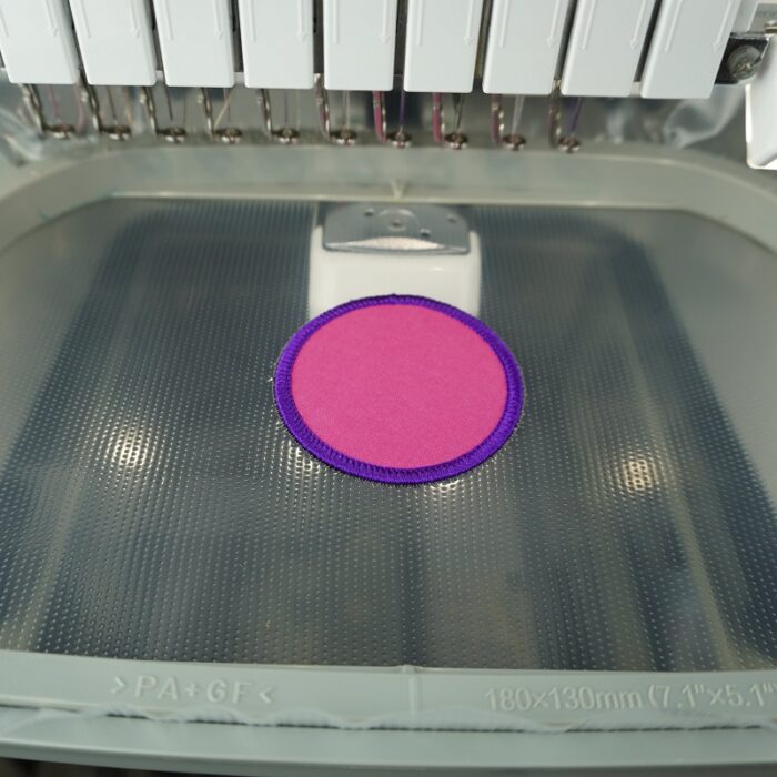 Circle Embroidery Patch Design - Step 2