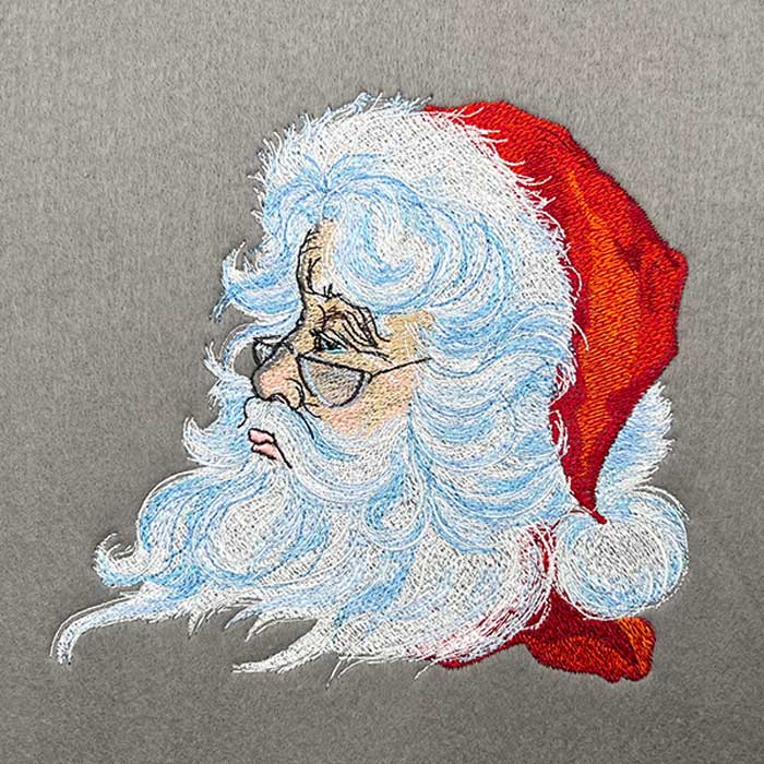 ClassicSanta2 | Embroidery Legacy Classic Santa 2 embroidery design
