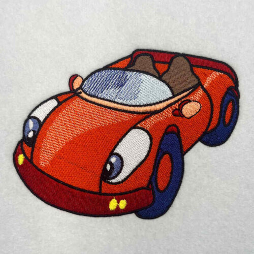 Cute car 9 embroidery design