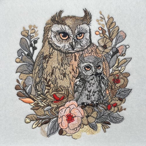 Baby Owl 2 embroidery design