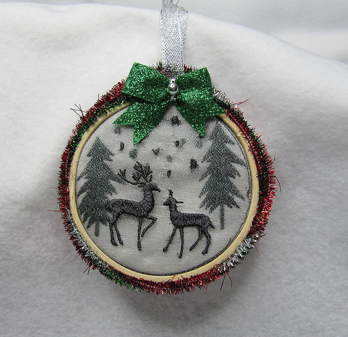 In the Hoop: Christmas Dimension Ornaments - Image 3