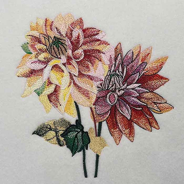 EL_Dahlia1_2 | Embroidery Legacy Dahlia Embroidery Legacy Design 2