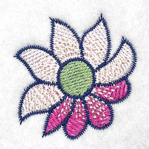 Fashion Flower embroidery design