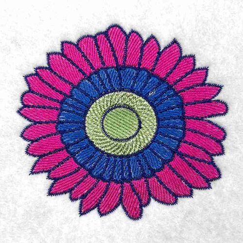 Fashion Flower embroidery design
